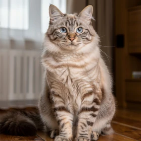 Seal Lynx Point Neva Masquerade cat