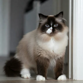 Seal Mitted Ragdoll cat